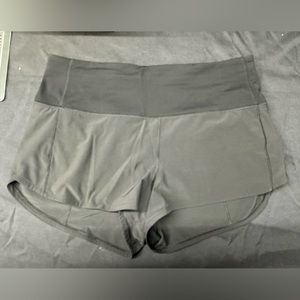 Lululemon Speed Up lined shorts